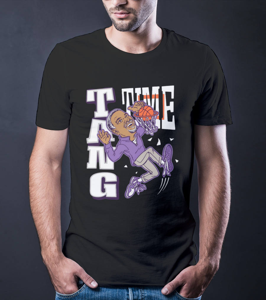 Charliehustle Tang Time Coach Jerome Basketball Slam Dunk T-Shirt