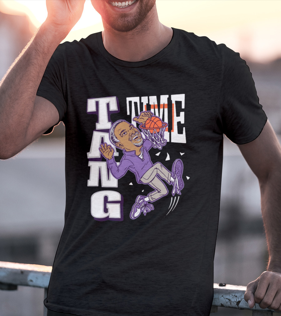 Charliehustle Tang Time Coach Jerome Basketball Slam Dunk T-Shirt