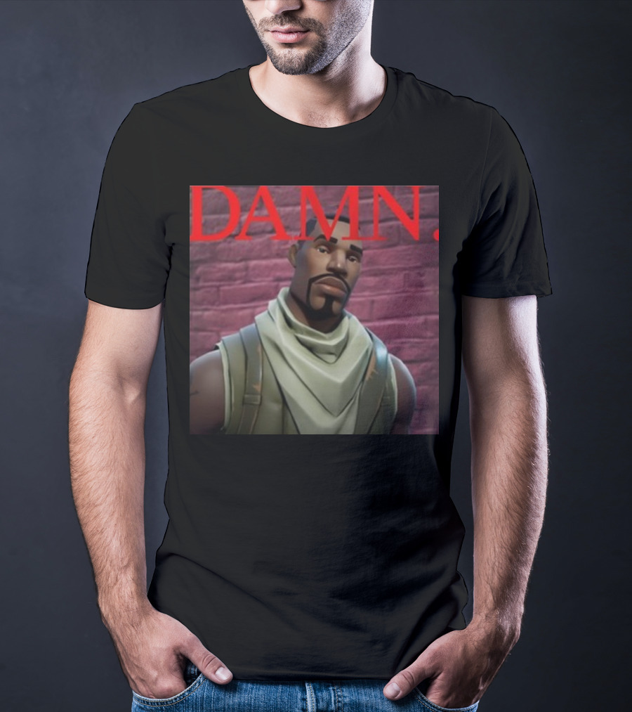 Rroguethreads Kendrick Lamar Spitfire Damn Brick Wall Character T-Shirt