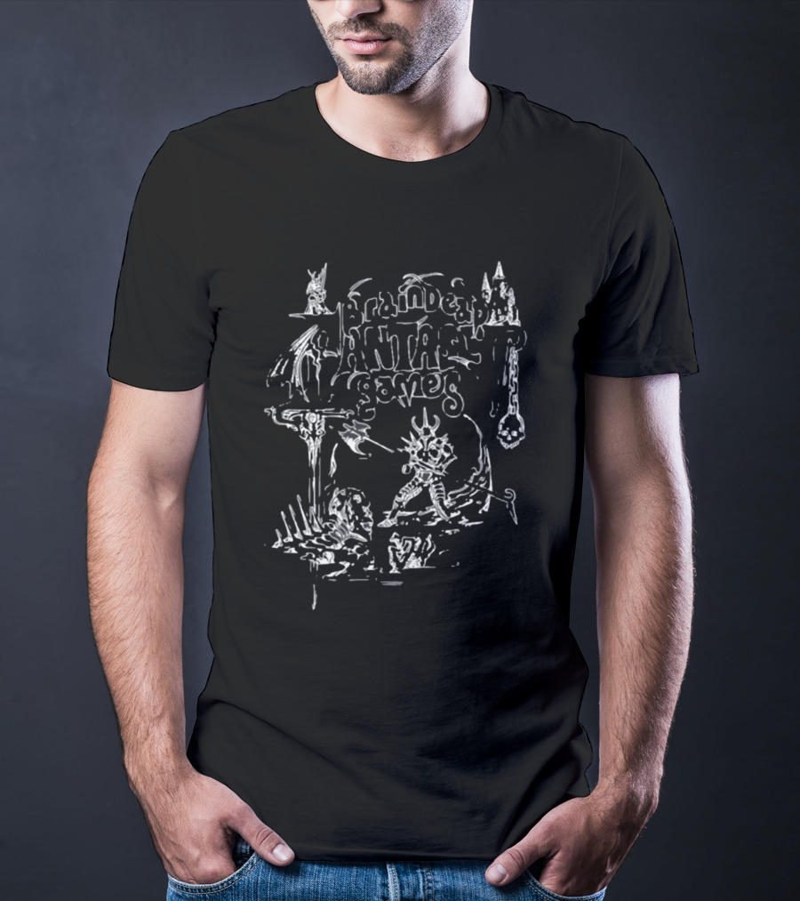 Braindead Antas Games Bog Battler Fantasy Creature Duel T-Shirt