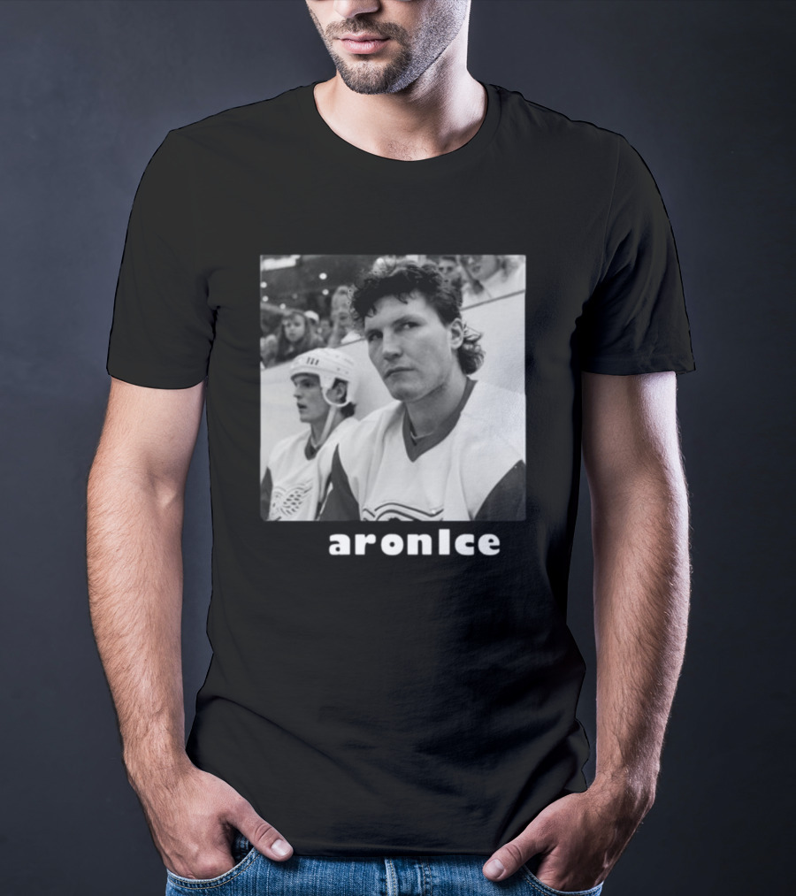 Bob Probert War On Ice Hockey Legend In Action T-Shirt
