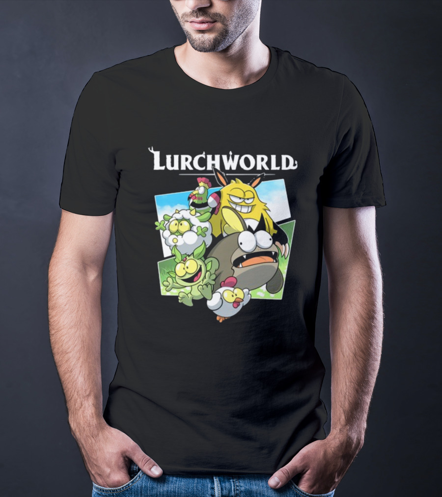 Lurchworld Grnk.Shop Characters Adventure T-Shirt