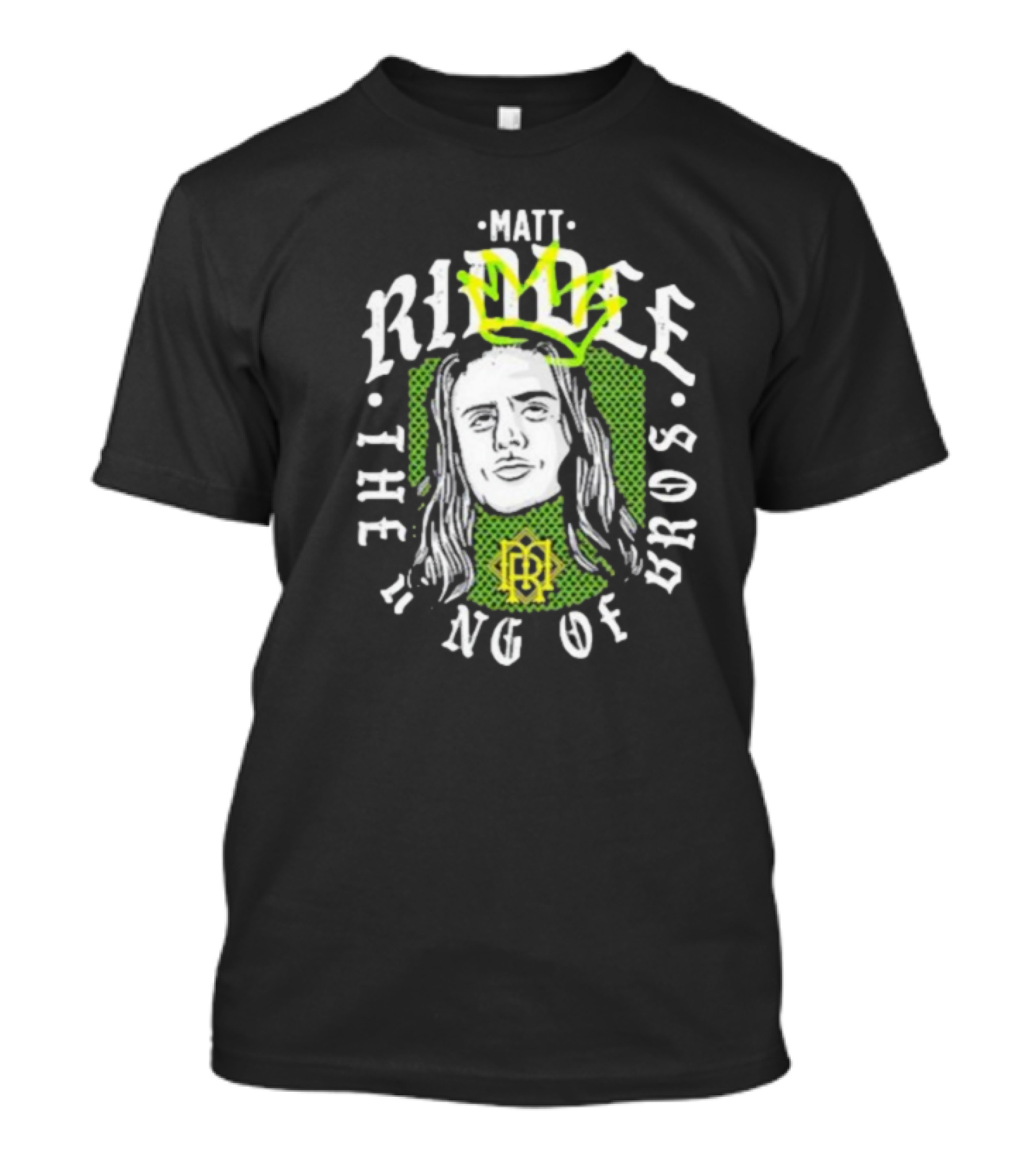 Matt Riddle The King Of Bros Crown T-Shirt