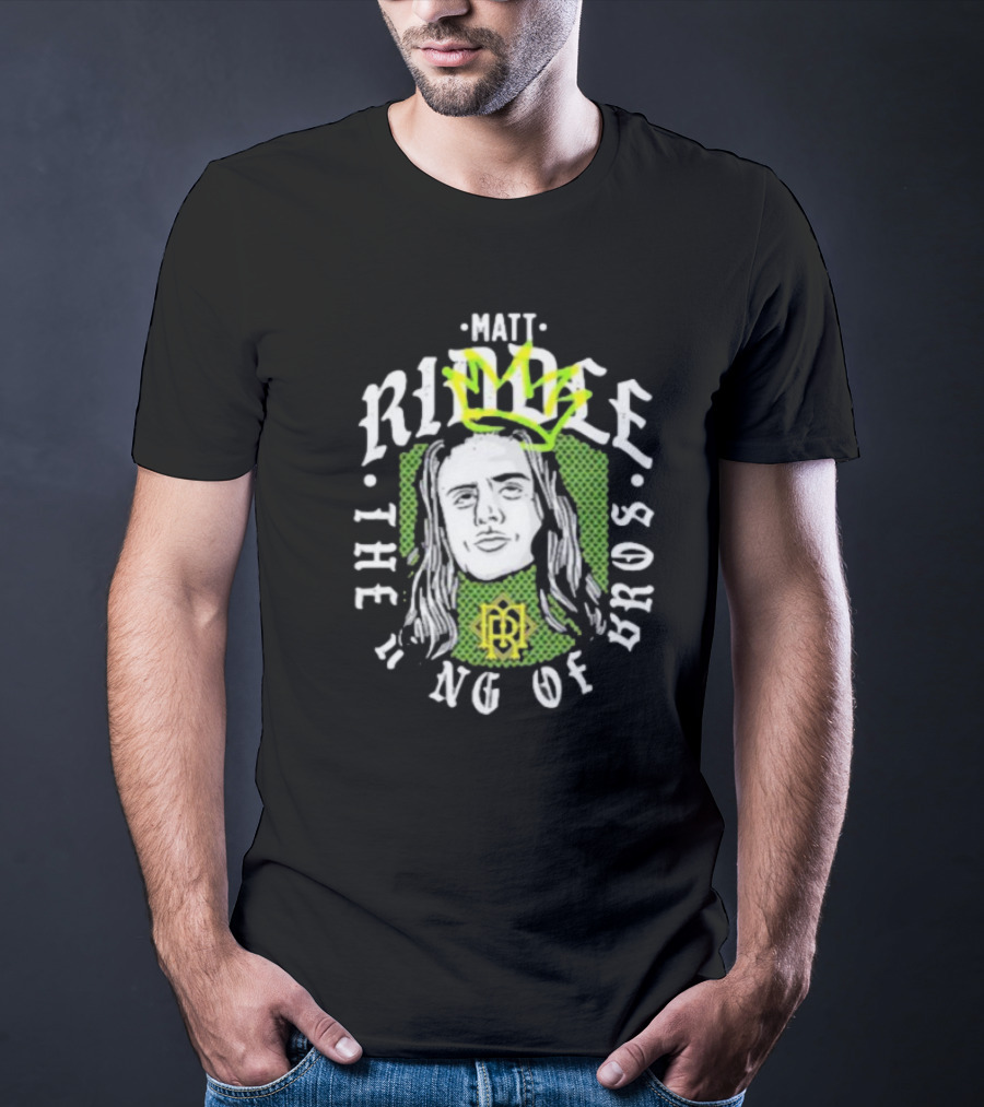 Matt Riddle The King Of Bros Crown T-Shirt