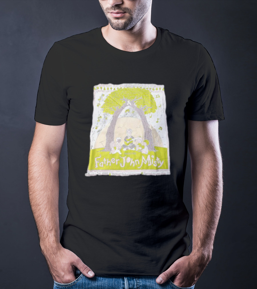 Father John Misty In Concert Under The Trees For Big Sur Park School Benefit T-Shirt