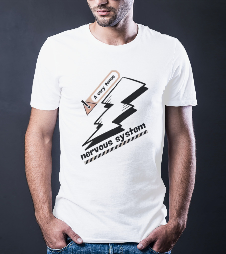 A Very Tense Nervous System Lightning Bolt T-Shirt