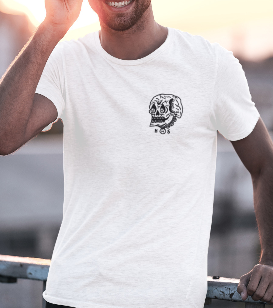 Heavyslime Store Skull H S Cal Someone Else T-Shirt