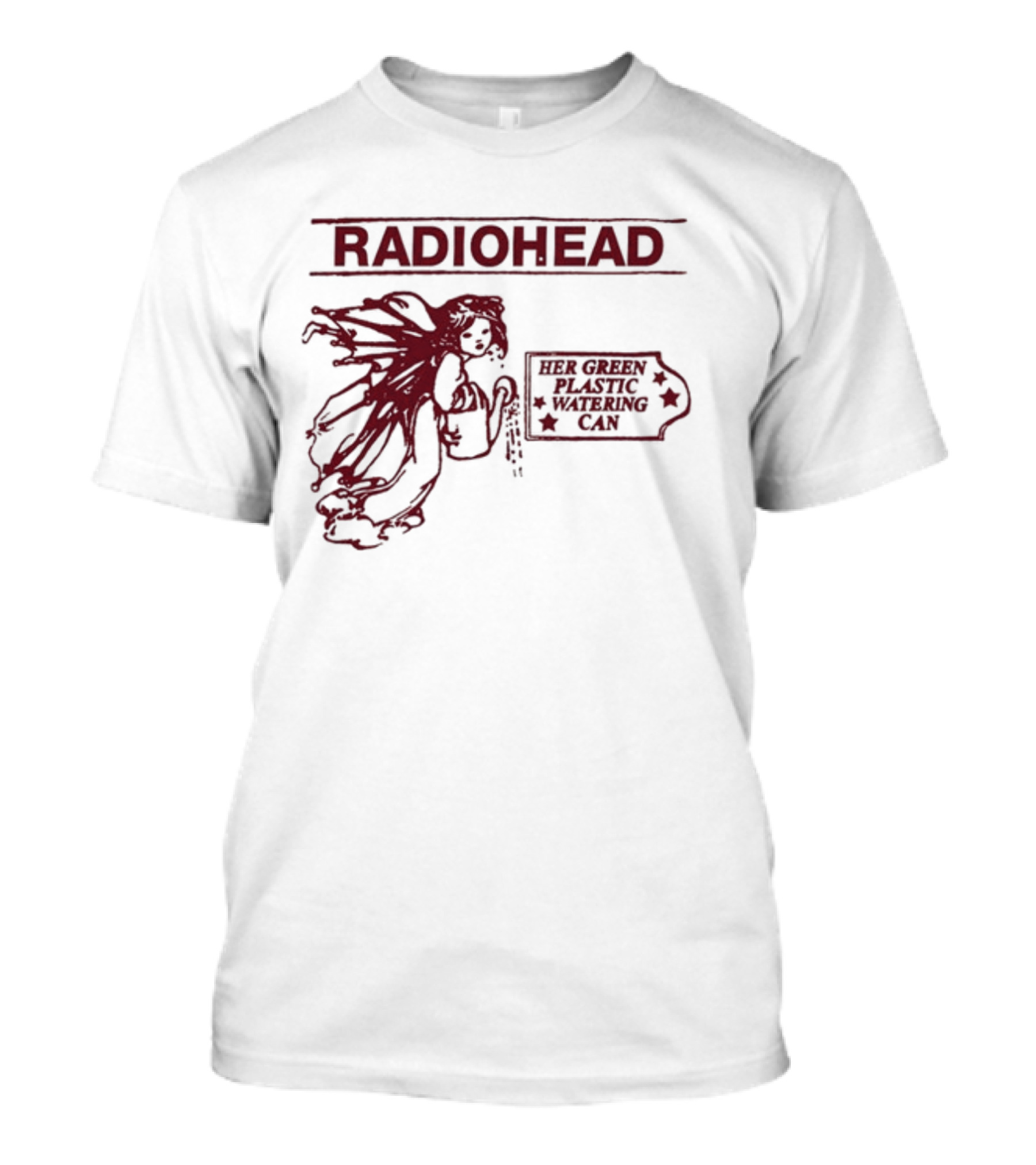 Radiohead Her Green Plastic Watering Can T-Shirt