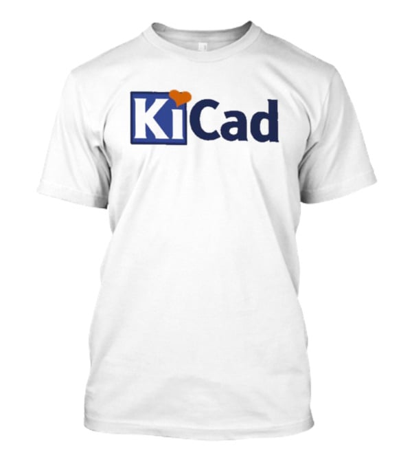 KiCad With Heart Symbol T-Shirt