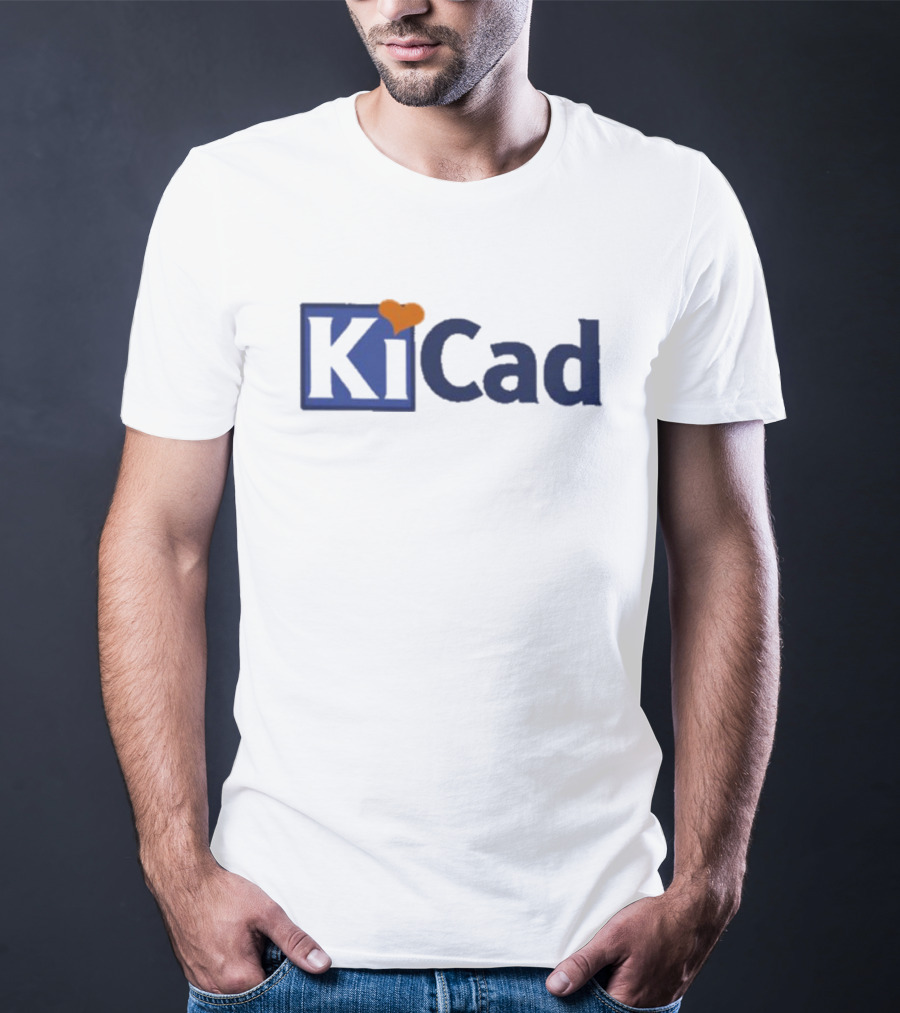KiCad With Heart Symbol T-Shirt