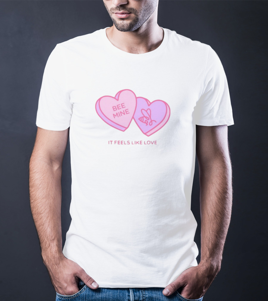 Bee Mine Heart It Feels Like Love T-Shirt