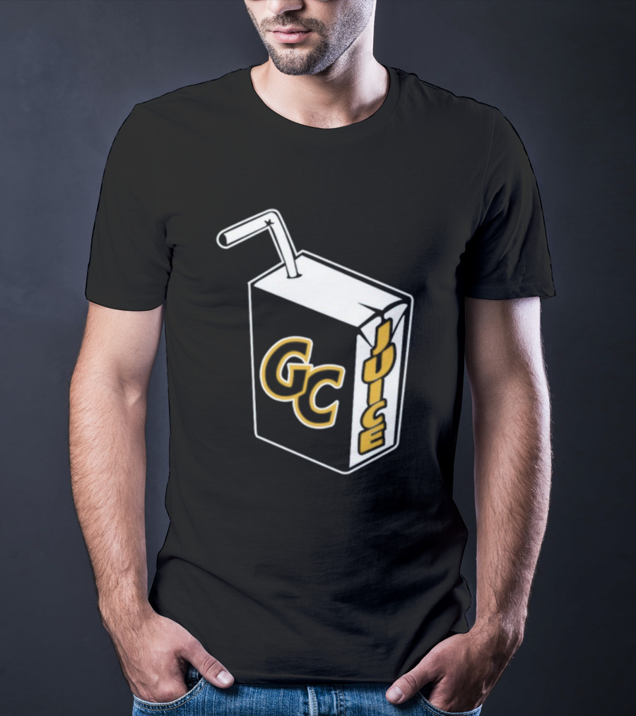 Braylon Mullins Wearing GC Juice Carton T-Shirt