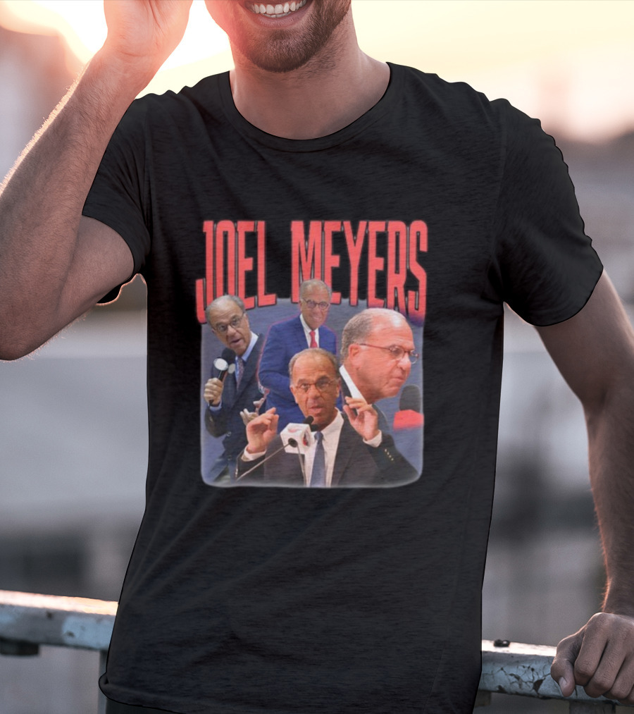 Joel Meyers NBA Announcer Speaker Broadcaster Compilation T-Shirt
