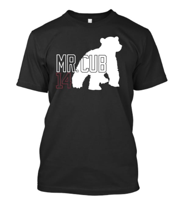 Mr. Cub 14 Silhouette Bear T-Shirt