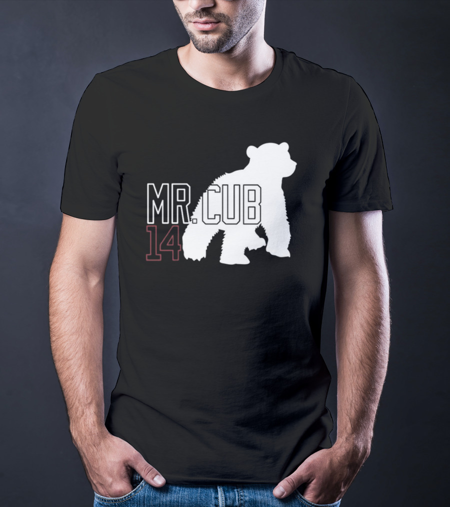 Mr. Cub 14 Silhouette Bear T-Shirt