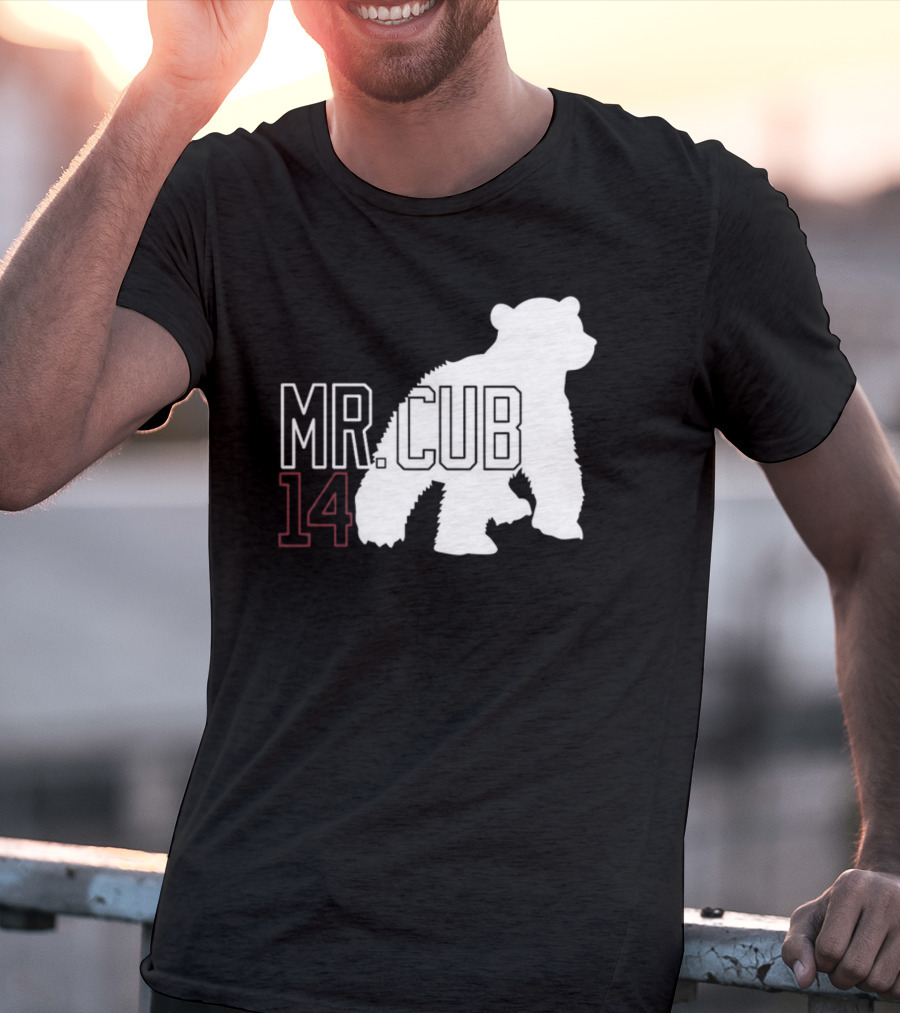 Mr. Cub 14 Silhouette Bear T-Shirt