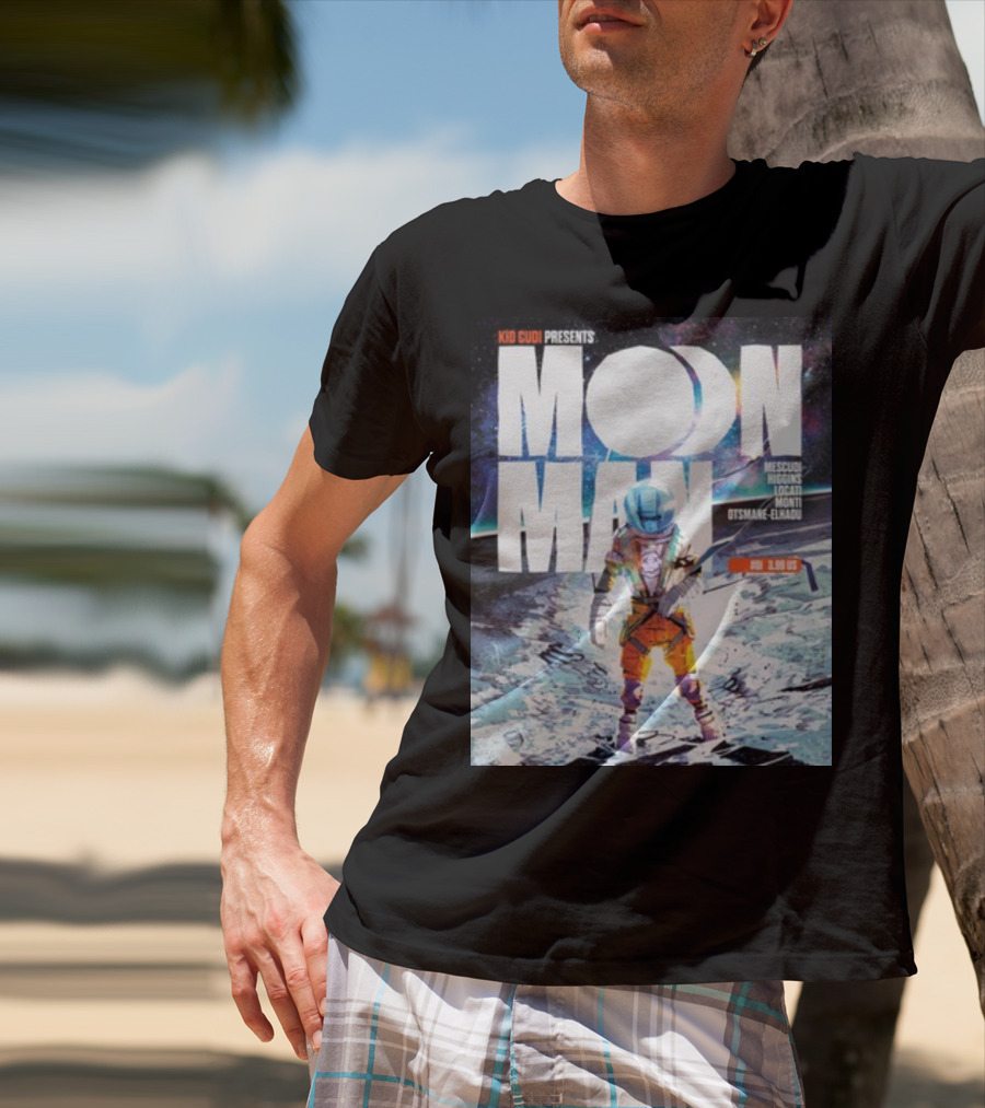 Kid Cudi Presents Moon Man Mescudi Riggins Dot Da Genius Monti Otsmane-Elhaou T-Shirt