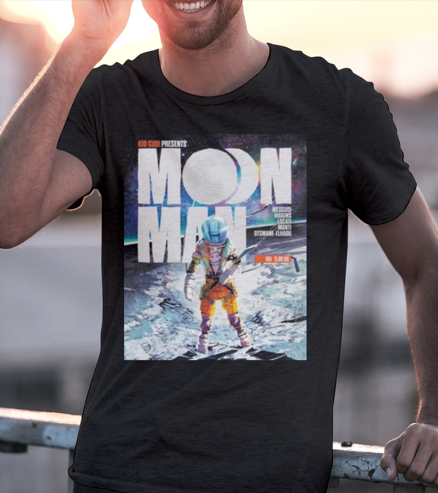 Kid Cudi Presents Moon Man Mescudi Riggins Dot Da Genius Monti Otsmane-Elhaou T-Shirt