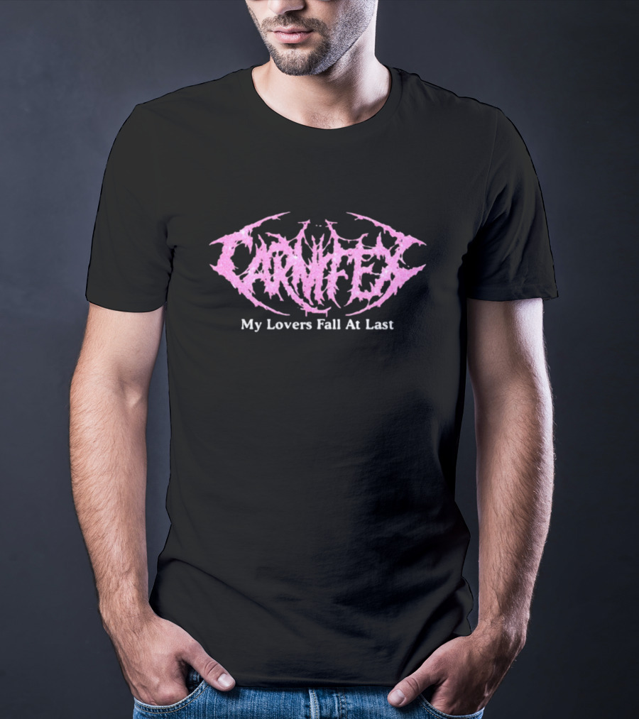 Carnifex My Lovers Fall At Last Pink T-Shirt