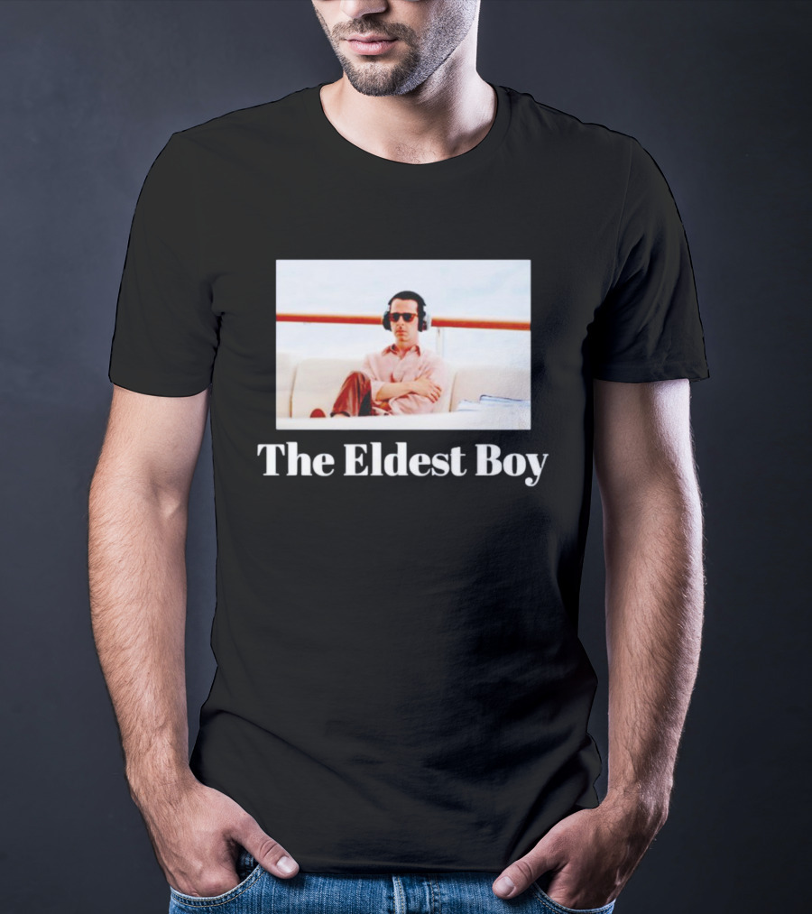 The Eldest Boy Headphones Sunglasses Relaxed Vibe T-Shirt