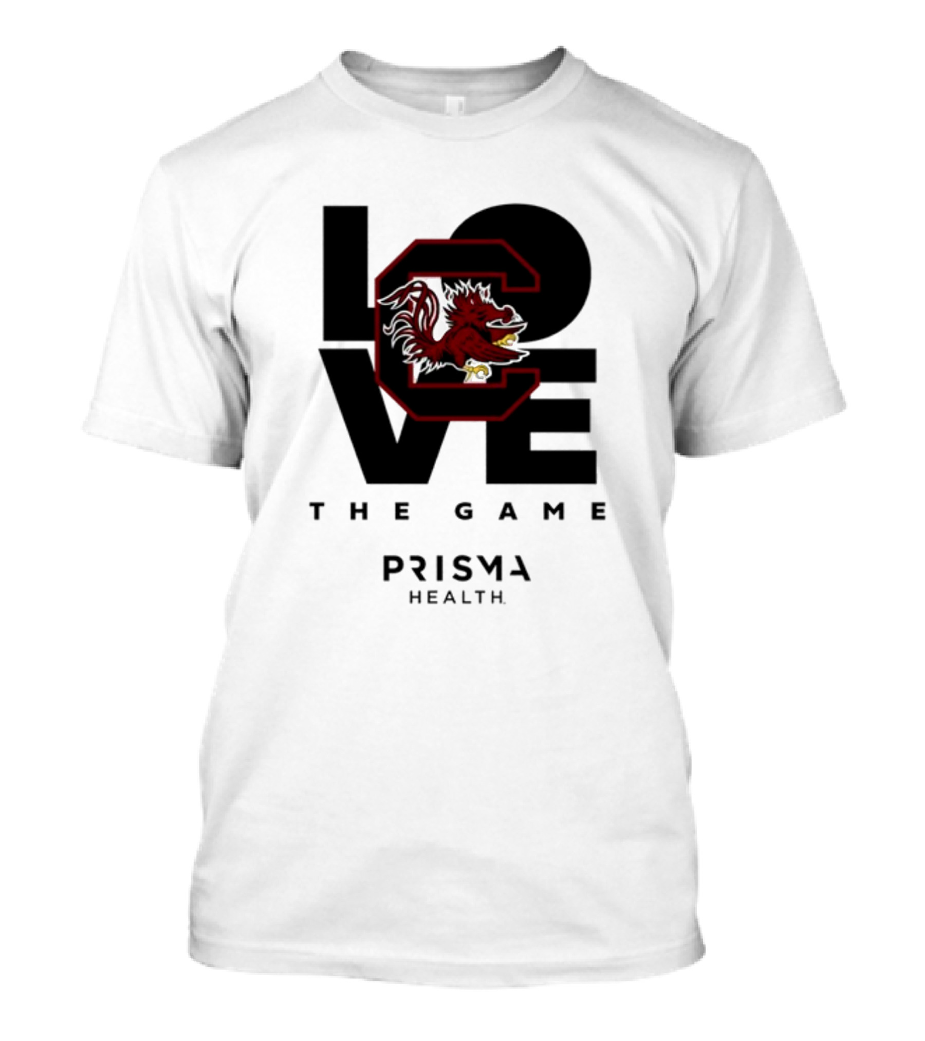 Love The Game South Carolina Gamecocks Prisma Health T-Shirt