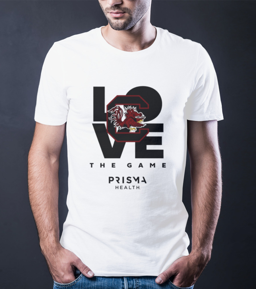 Love The Game South Carolina Gamecocks Prisma Health T-Shirt