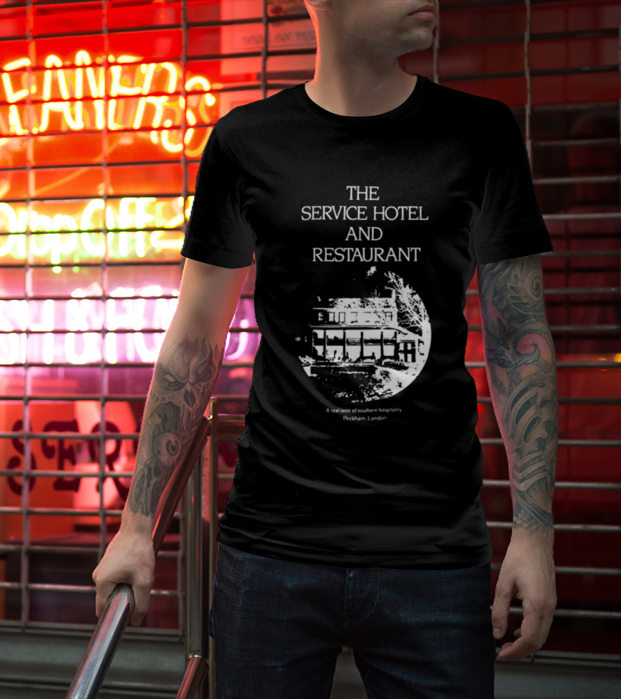 The Service Hotel And Restaurant A Real Taste Of Southern Hospitality Peckham London T-Shirt