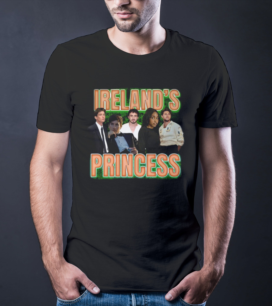 Ireland's Princess With Group Of Five People T-Shirt