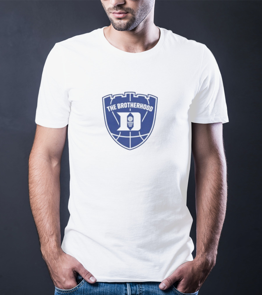 Duke The Brotherhood Crest Icon With Ball T-Shirt
