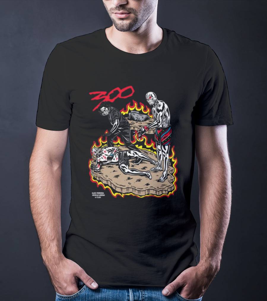 Alex Pereira Poatan 300 Sweet Dreamz Combat Arena#1.334 T-Shirt