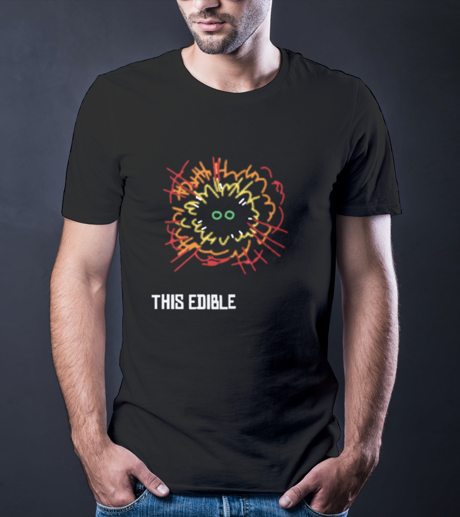This Edible Explosion Black Cat Eyes T-Shirt