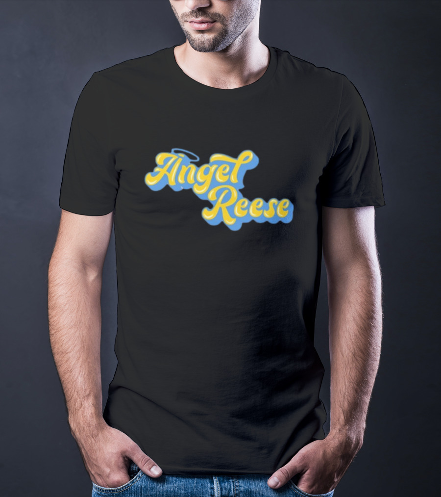 ChicagoSky Angel Reese Halo Script T-Shirt