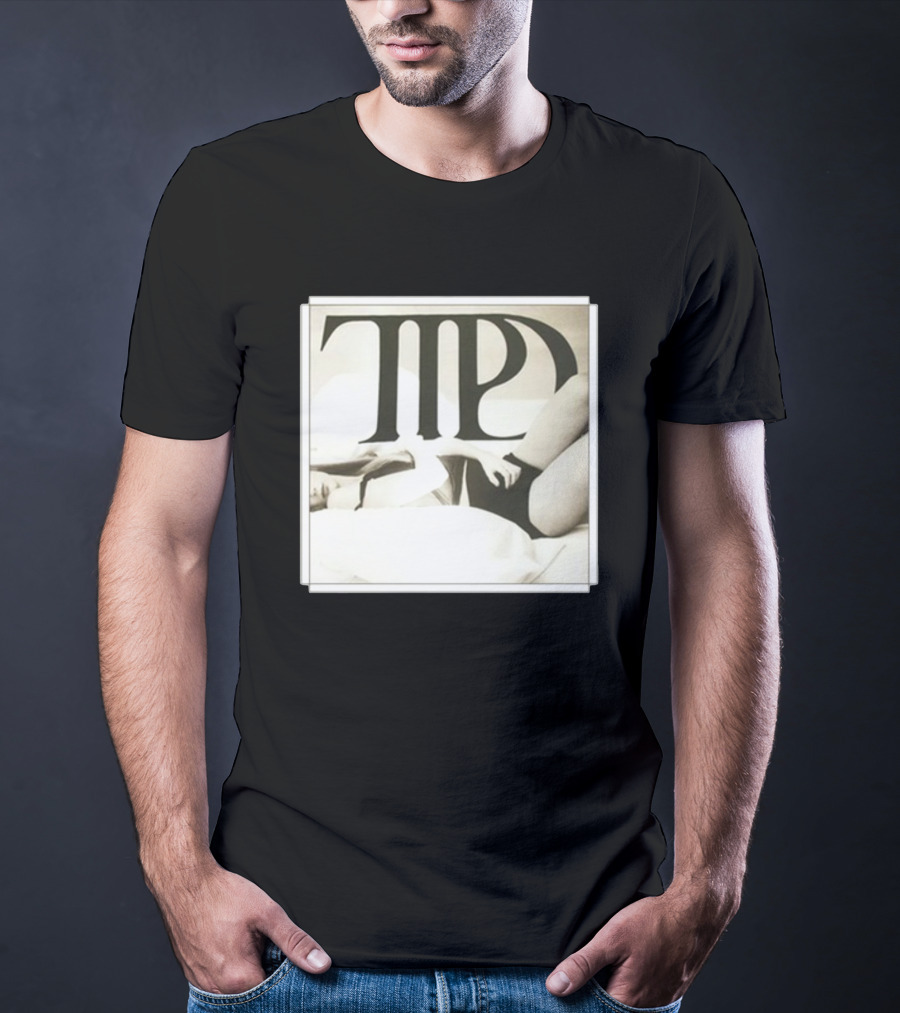 Ttpd The Tortured Poets Department Black And White Lying Woman T-Shirt