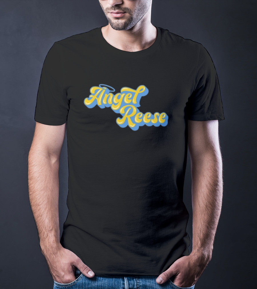 Angel Reese Limited Chicago Sky Text T-Shirt