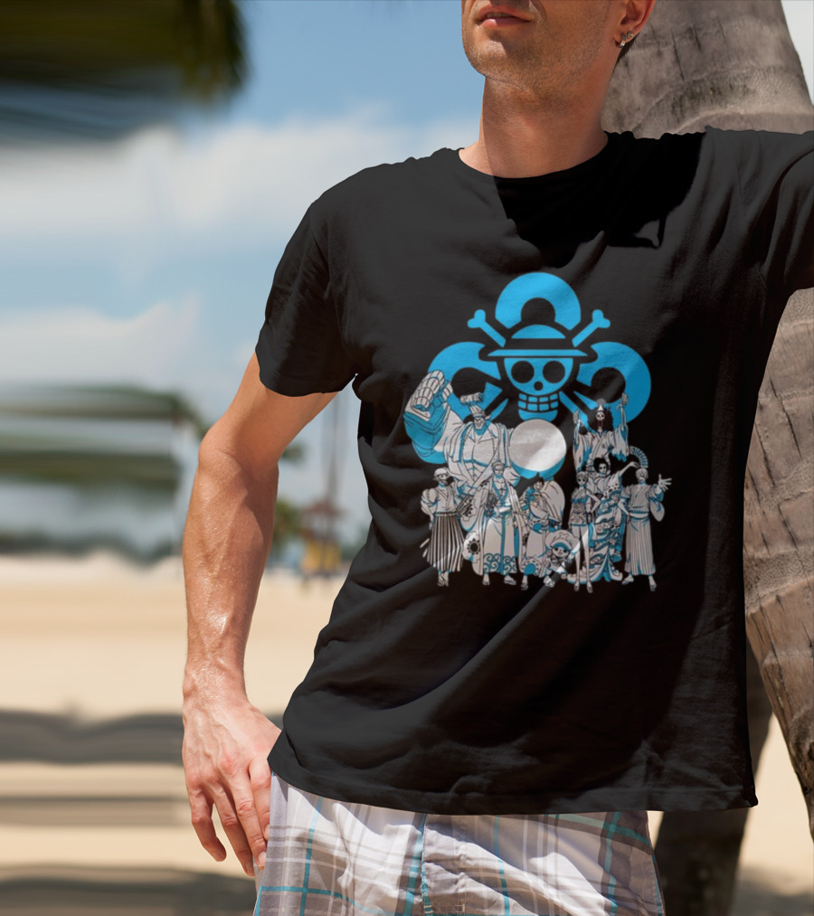 Cloud9 X One Piece Crew Straw Hat Pirates Exclusive Collaboration T-Shirt