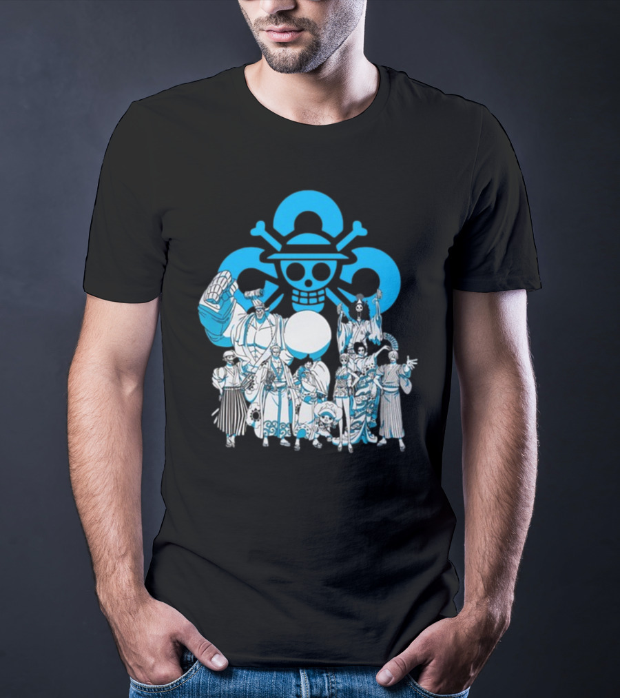 Cloud9 X One Piece Crew Straw Hat Pirates Exclusive Collaboration T-Shirt