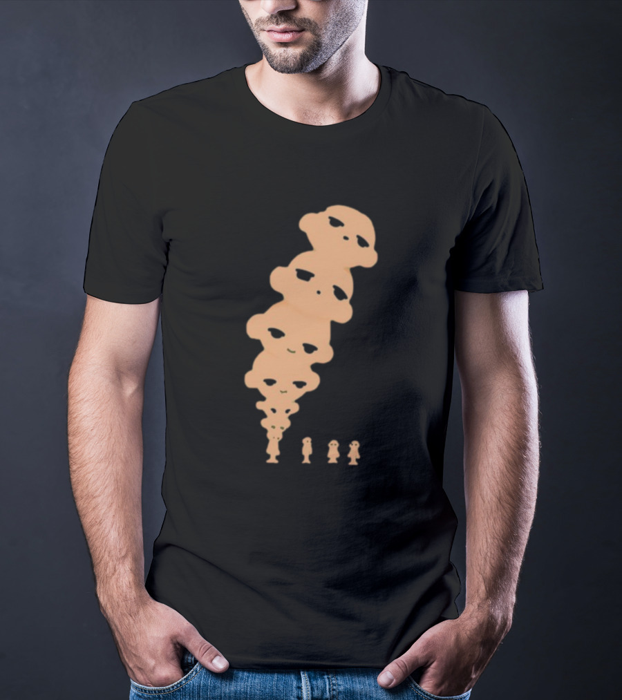 Impoppy Baby Head Gradient Faces T-Shirt