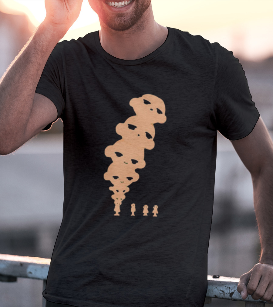 Impoppy Baby Head Gradient Faces T-Shirt