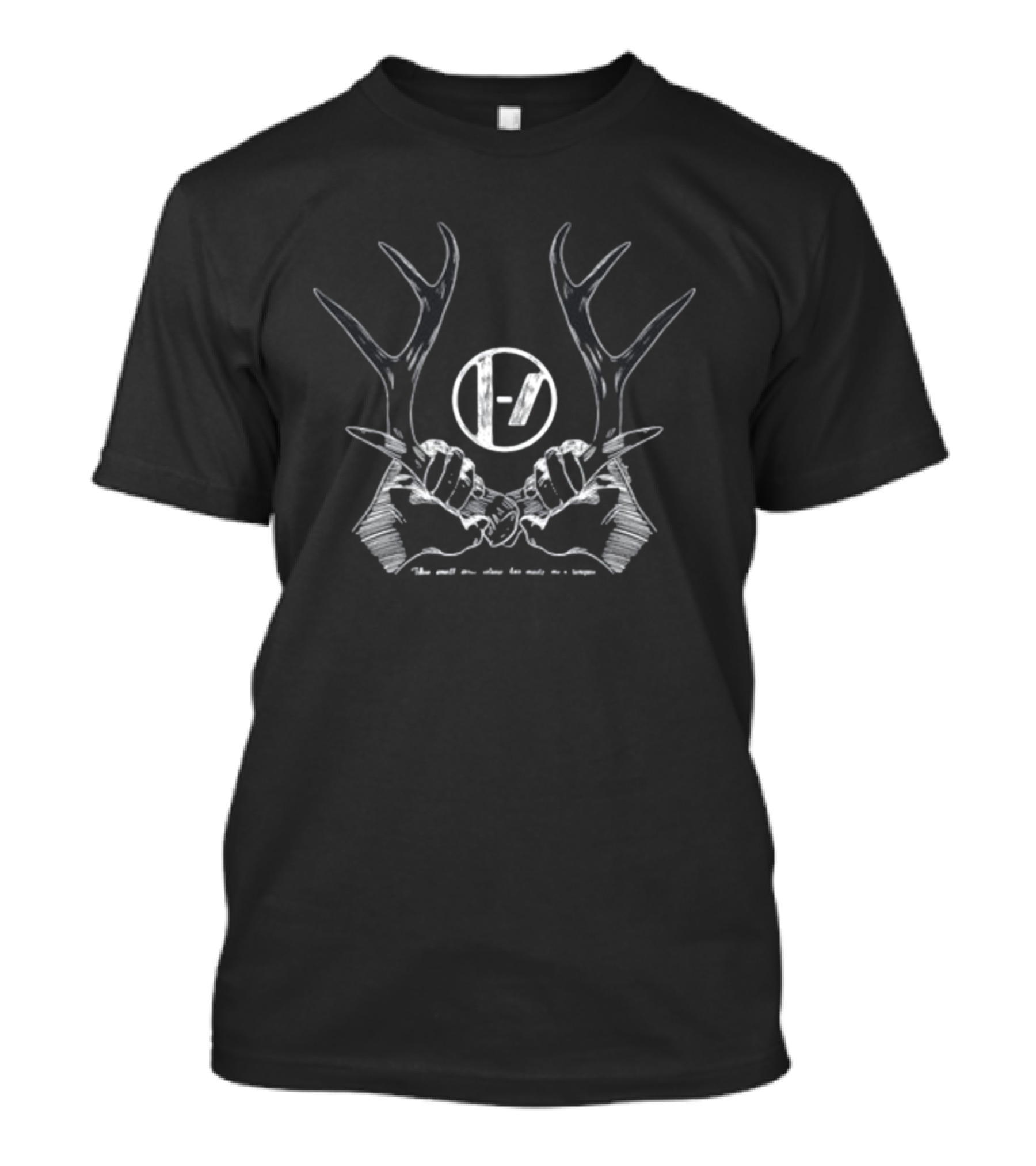 Van Bones Eerie Island Antler Hands Weapon T-Shirt