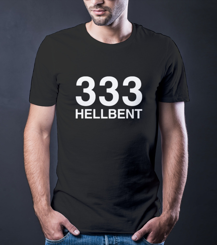 333 Halfevilco Hellbent Records Collaboration T-Shirt