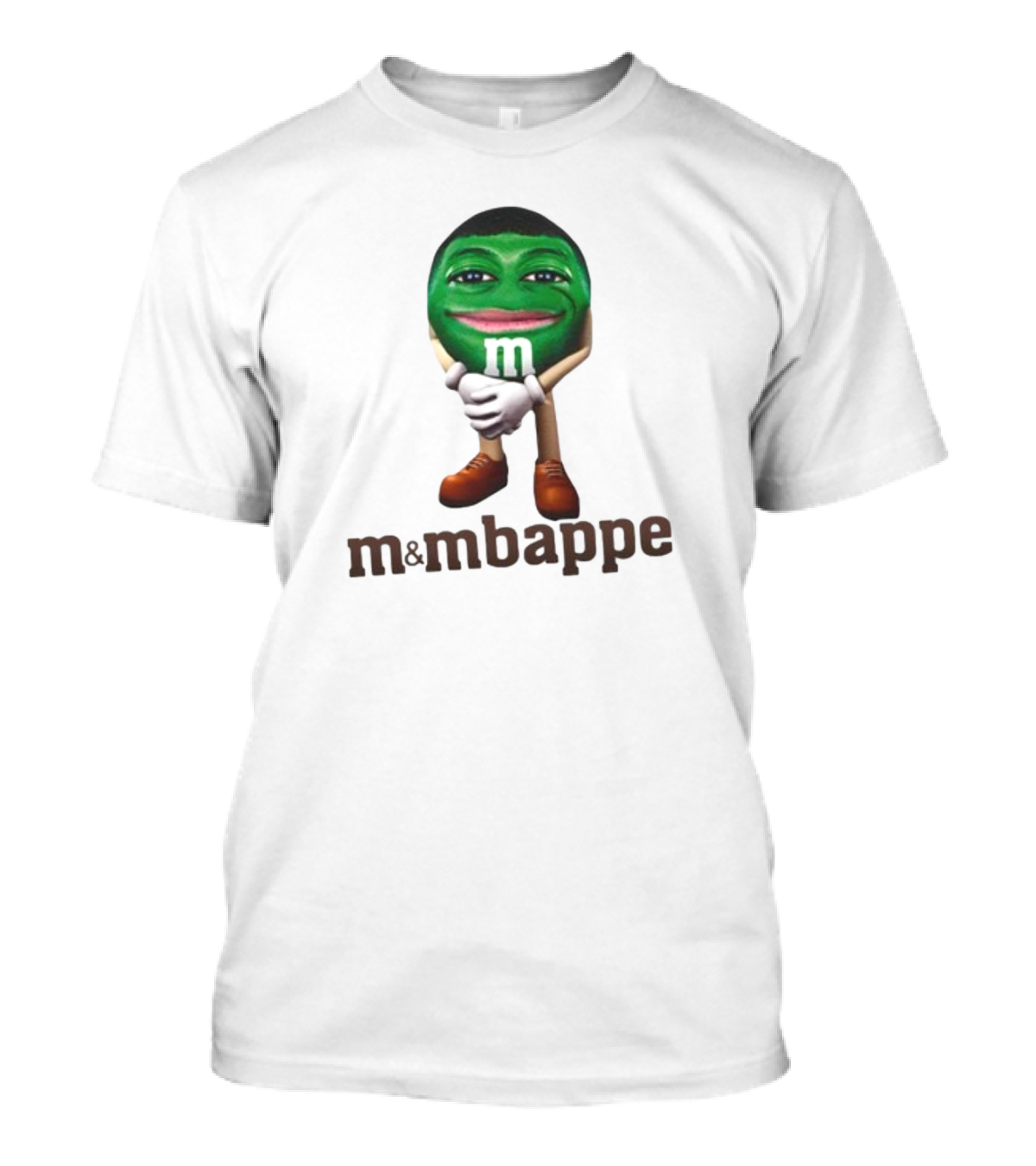 Kylian Mbappe M&Mbappe Green Character T-Shirt