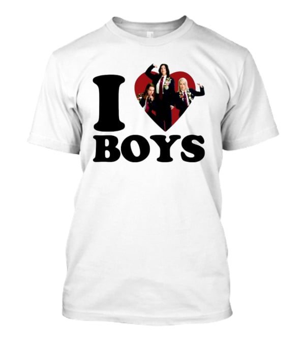 I Love Boys Mustardyardpress Boygenius Heart Trio T-Shirt