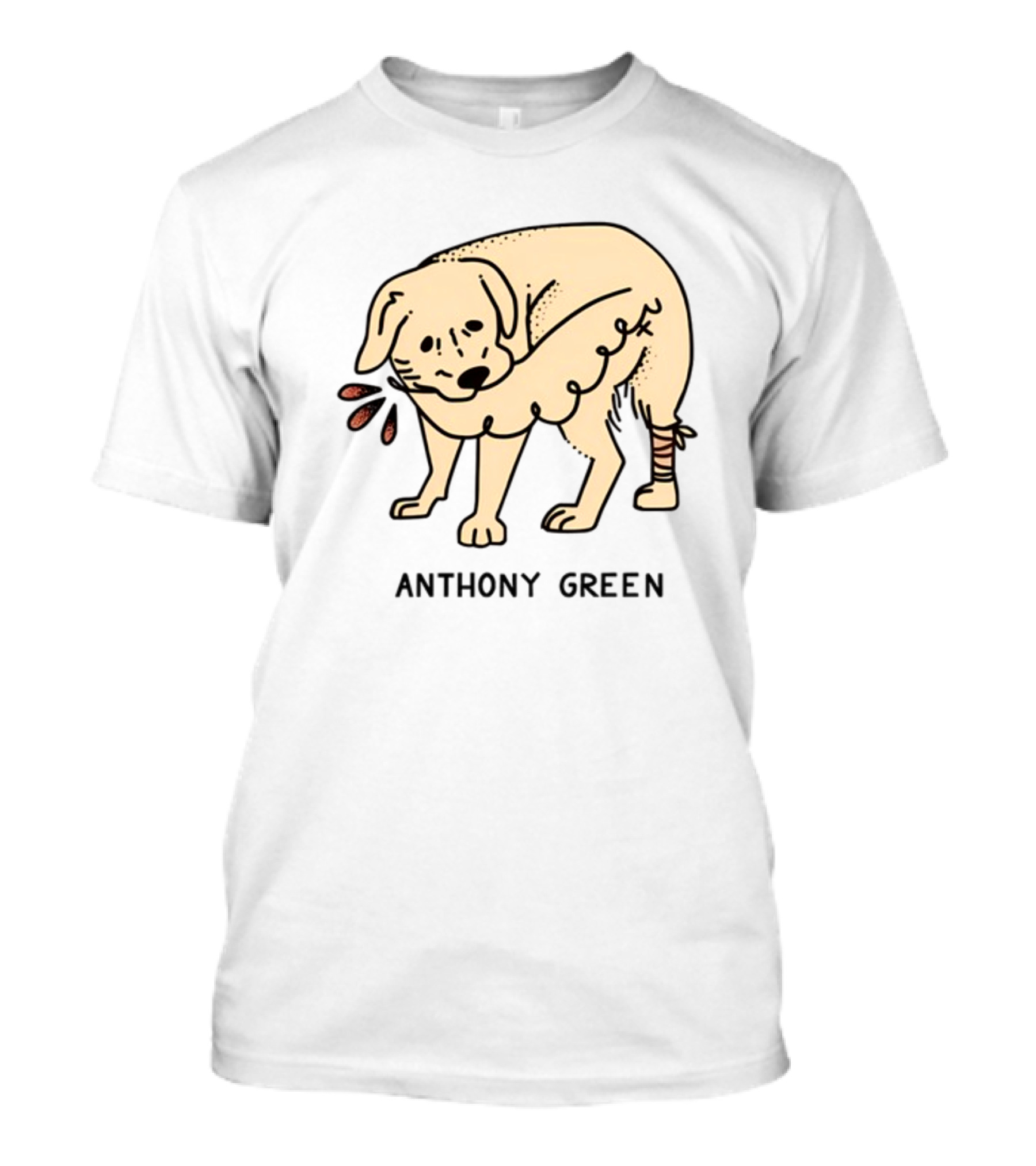 Anthony Green Dog Biting Numb T-Shirt