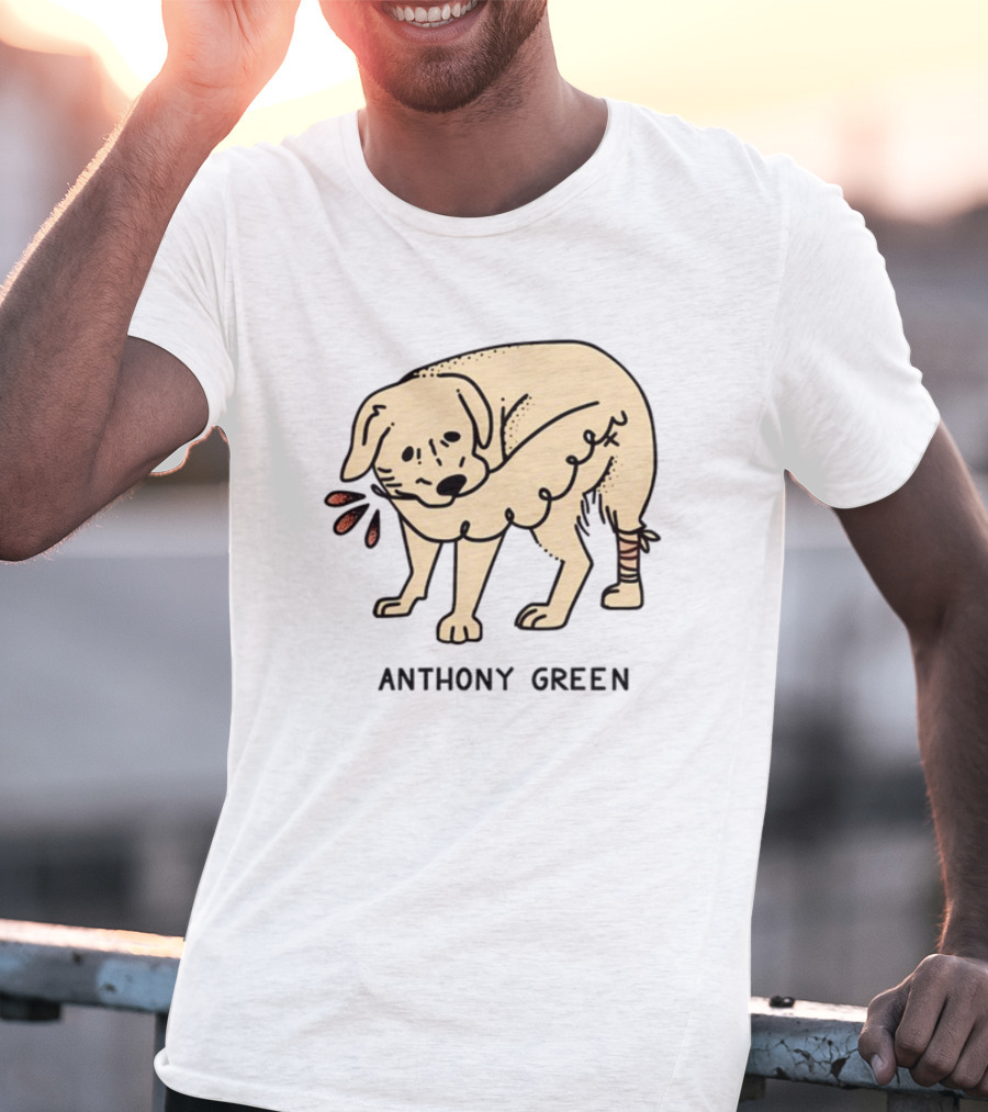 Anthony Green Dog Biting Numb T-Shirt
