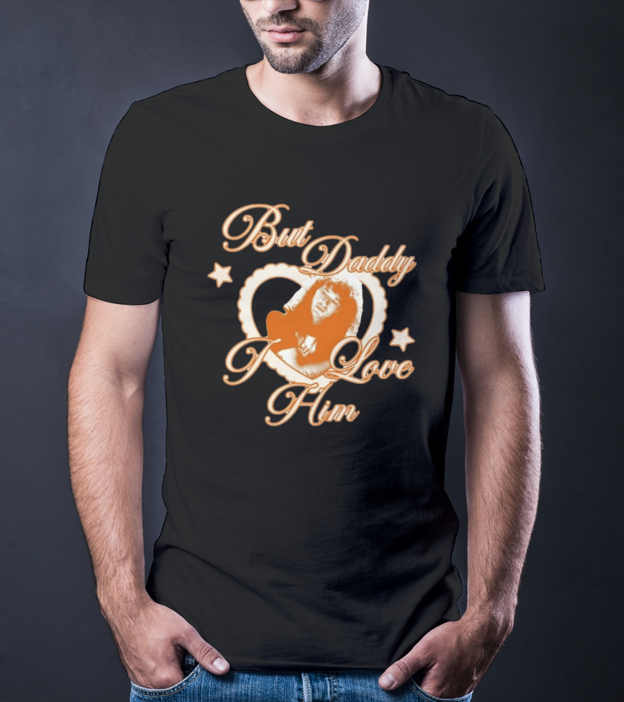 But Daddy I Love Him Eddie Munson Heart Star Rock T-Shirt