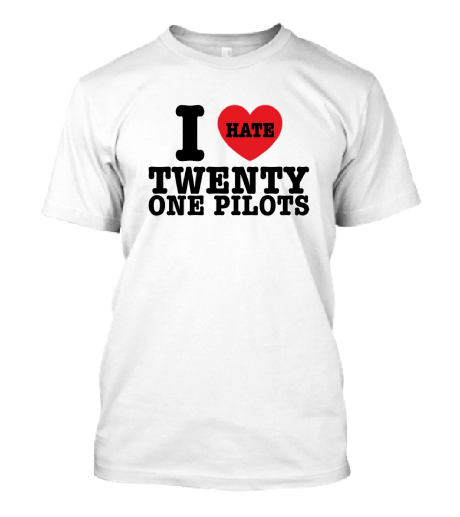 I Heart Hate Twenty One Pilots T-Shirt