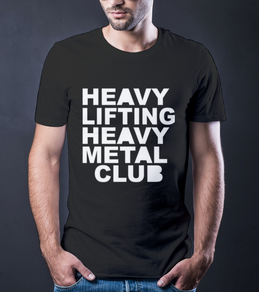 Action Bronson Heavy Lifting Heavy Metal Club Large T-Shirt