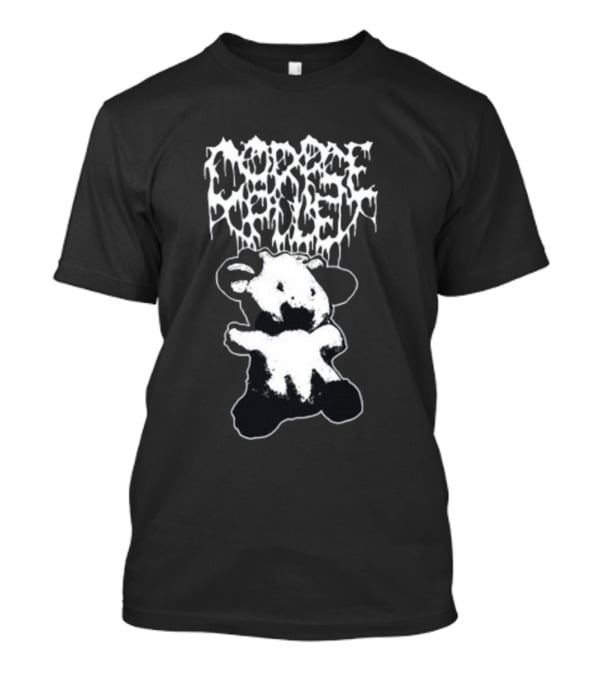 Corpse Pile Sweetie Cow Dripping Gothic T-Shirt
