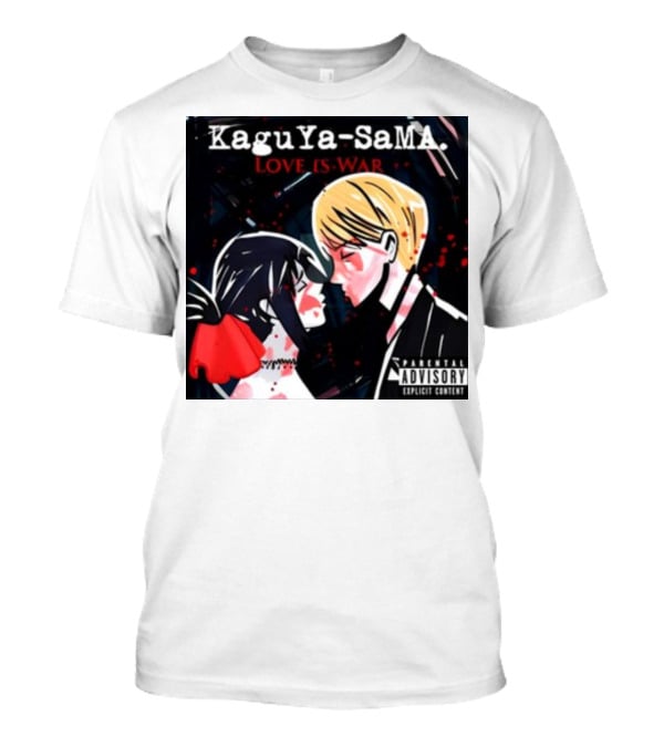 Kaguya-Sama Love Is War Explicit Content Parental Advisory T-Shirt