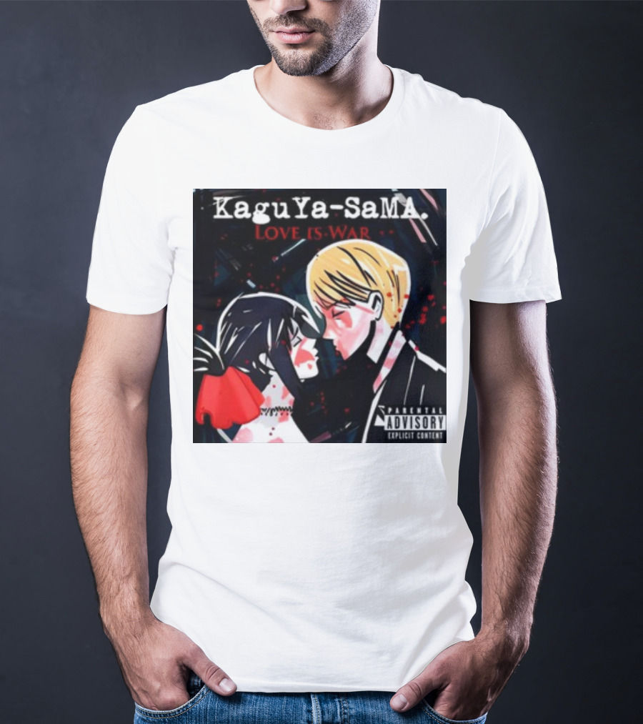 Kaguya-Sama Love Is War Explicit Content Parental Advisory T-Shirt